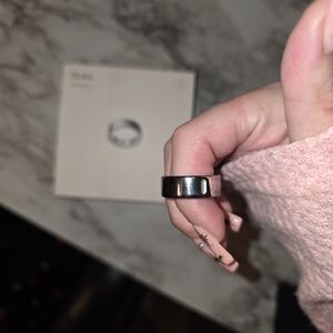 Smart Ring in Silver by Oura